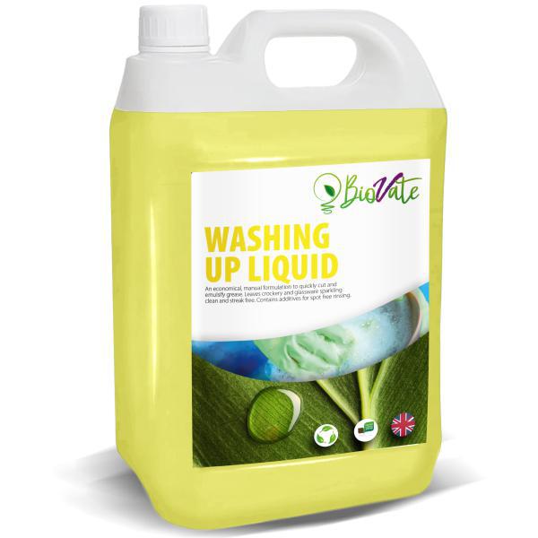 Biovate Washing Up Liquid - 5L